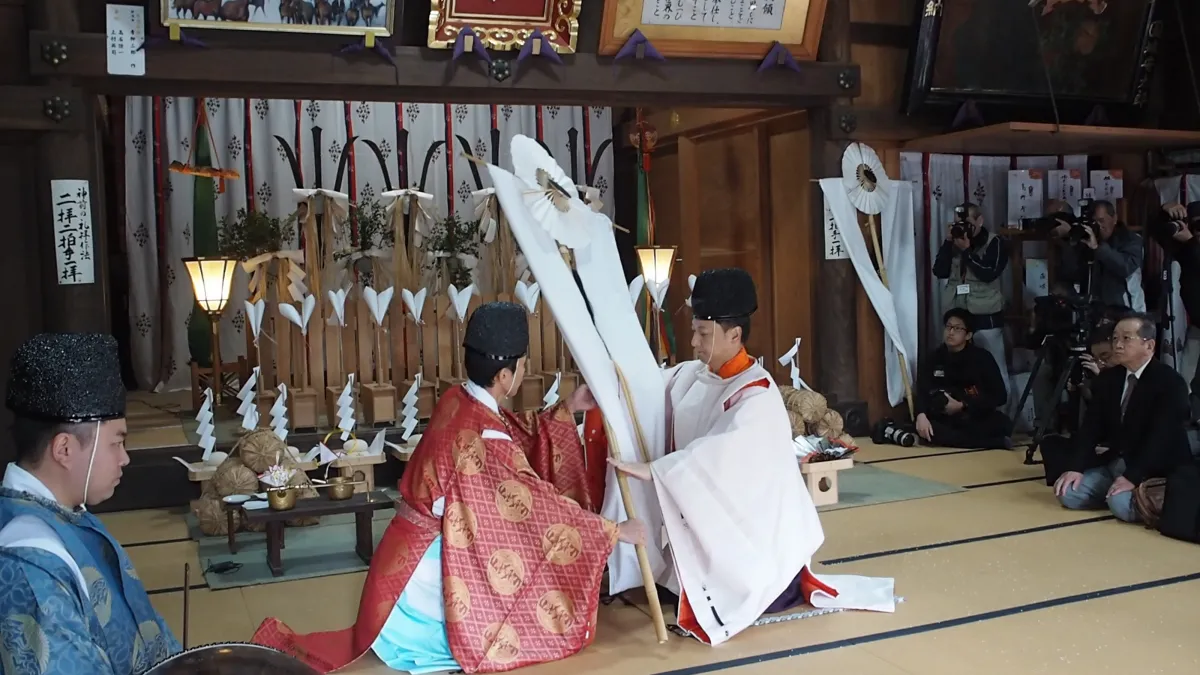 金峯神社王神祭