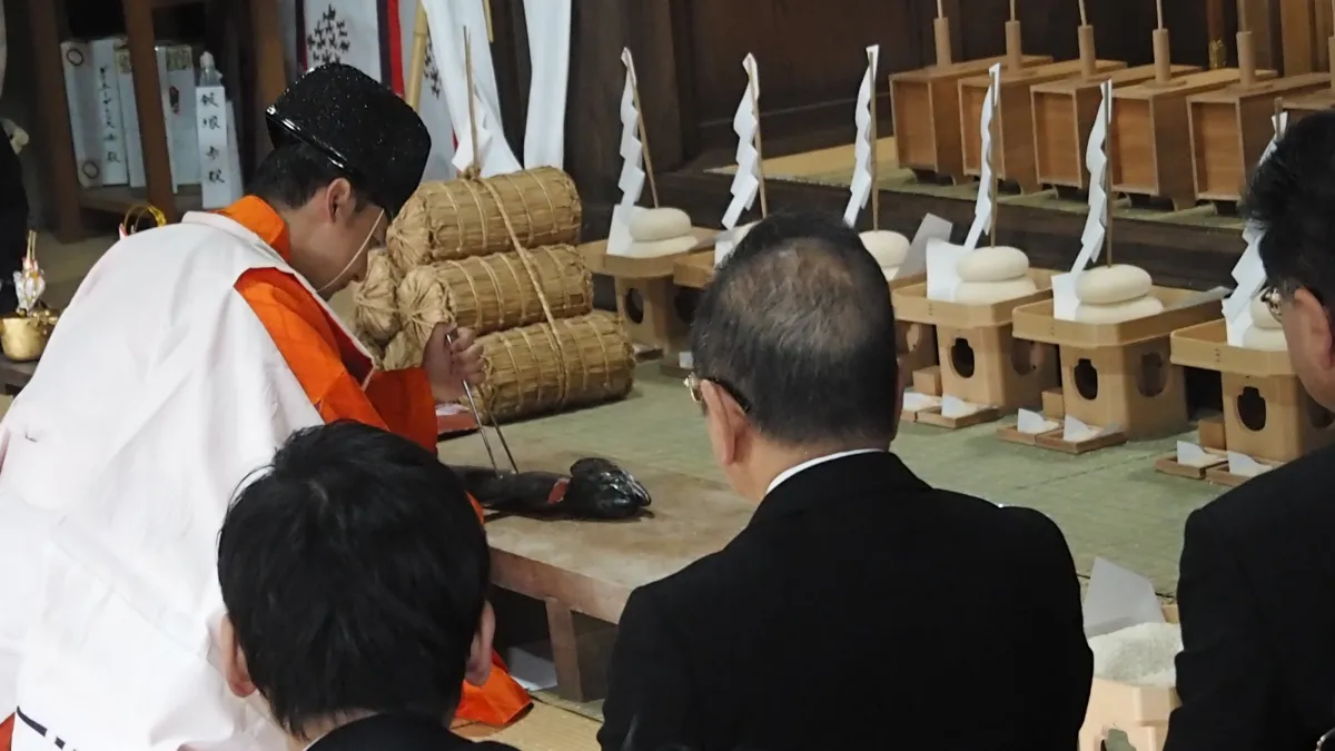 金峯神社王神祭