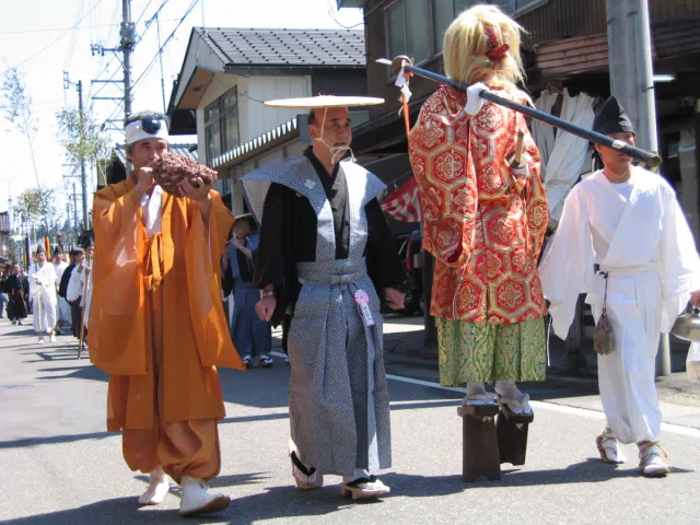 諏訪神社春季大祭大名行列