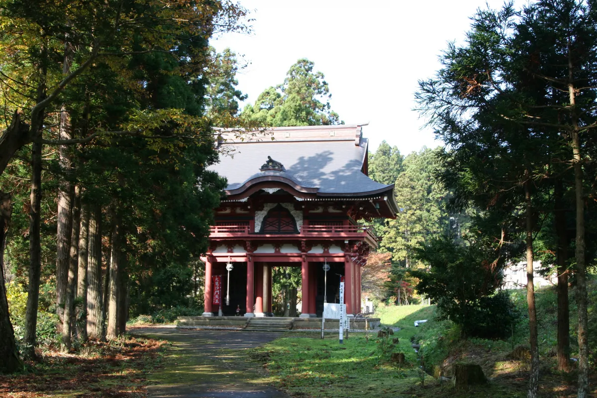 妙法寺 二天門(赤門)