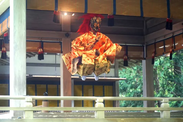 越後一宮彌彦神社 大々神楽