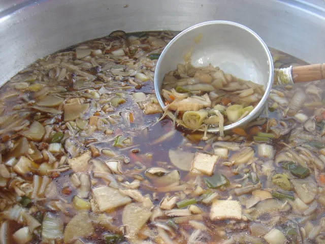 南魚沼産コシヒカリ おにぎり＆きのこ汁まつり