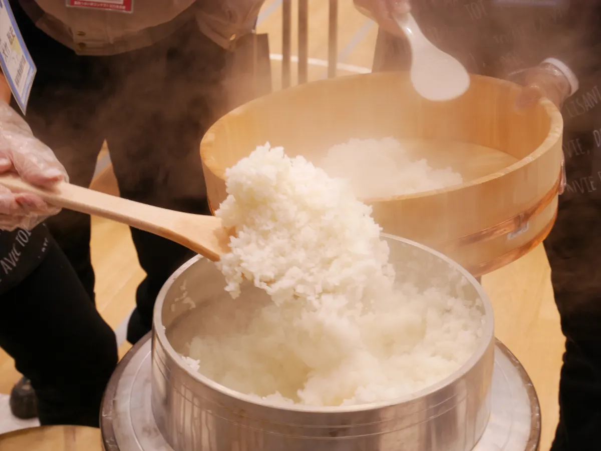 羽釜炊きごはん