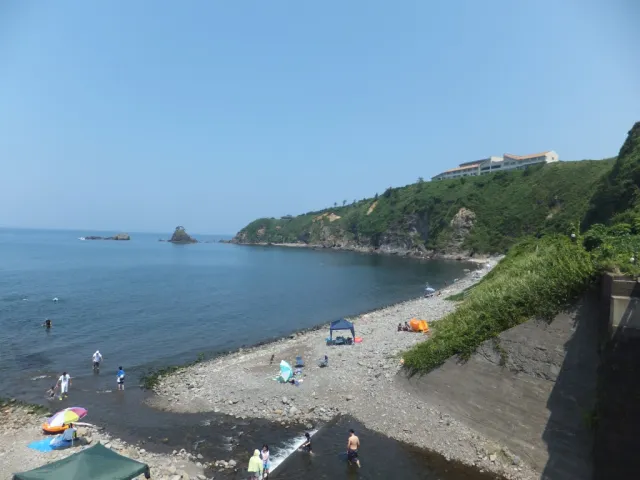 青海川海水浴場