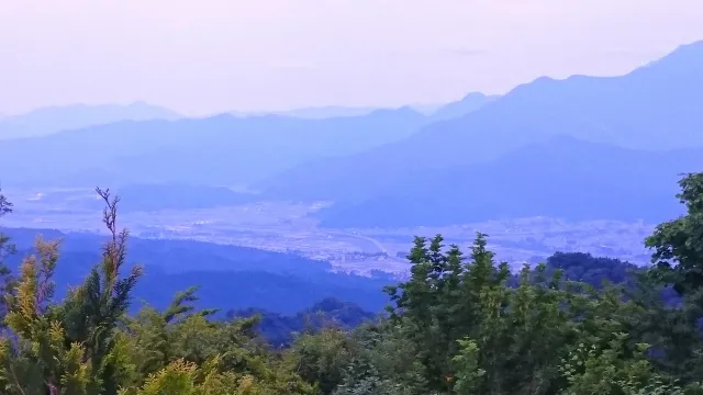 魚沼スカイライン八箇見晴台