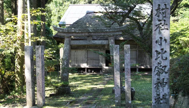 小比叡神社 本殿・鳥居