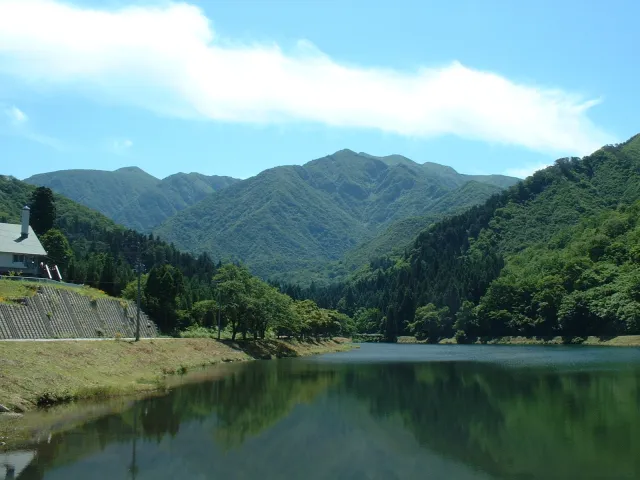 粟ヶ岳・中央登山道