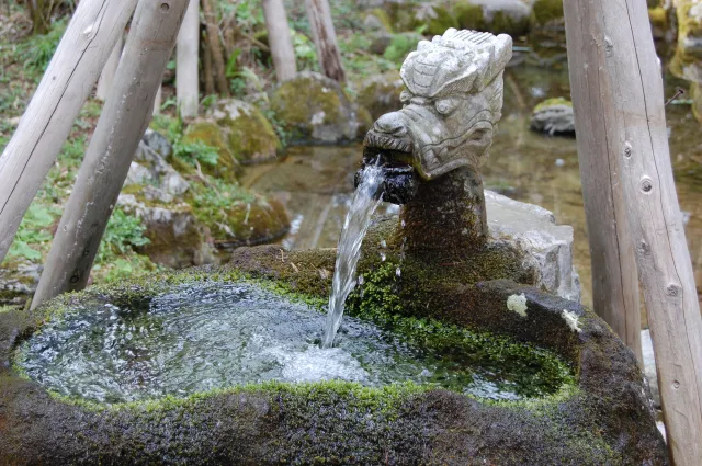 折立釈迦堂の疣水（しゃかどうのいぼみず）