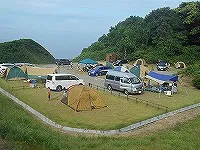 ペット可能エリア(ペットと一緒にキャンプを楽しめる区画です)