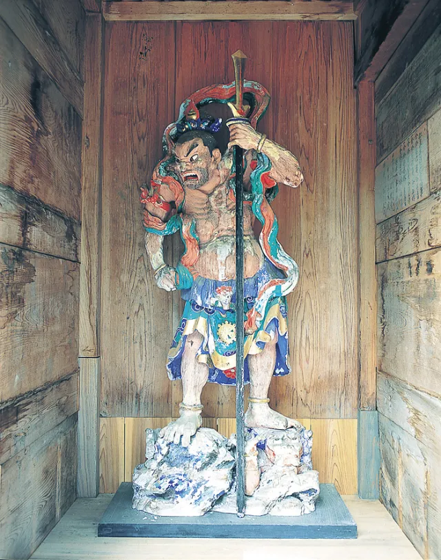 「瑞祥庵」の仁王像