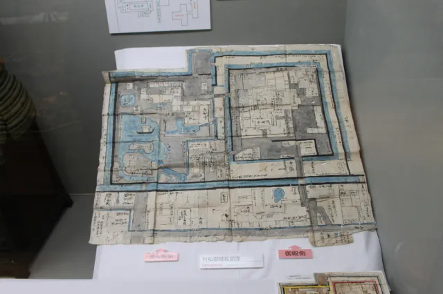 村松御城絵図面