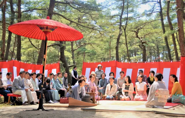 お幕場茶会