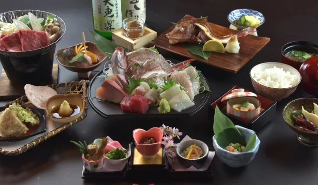 ようこそ名立へ「宿泊・新鮮選魚会席プラン」