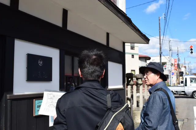 街をめぐる(胎内市観光ボランティアガイド)