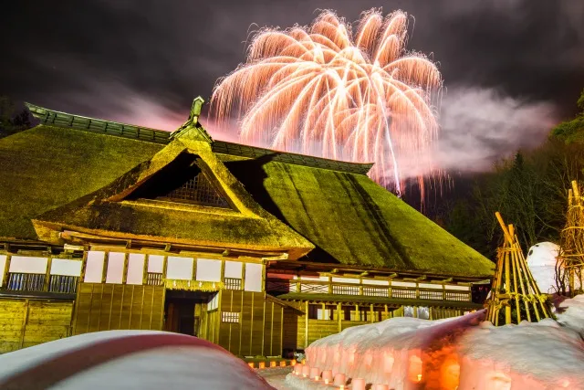 結の灯り 魚沼雪洞まつり