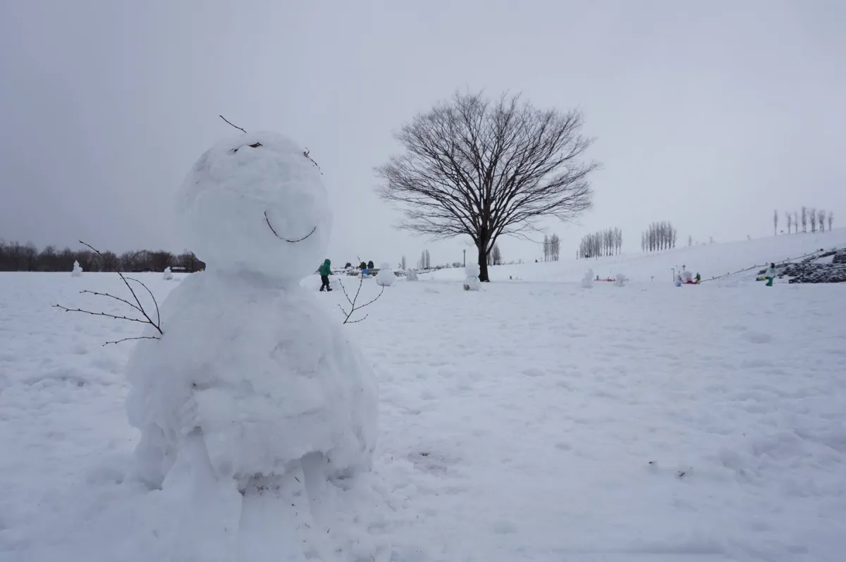 雪遊び広場