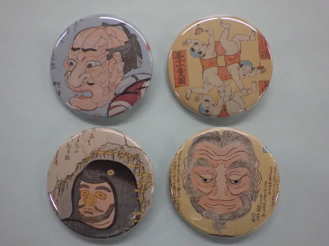 新潟県立歴史博物館 体験コーナー「遊び絵缶バッジを作ろう!」 ※中止