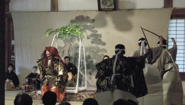日野公忌例祭奉納能
