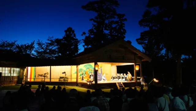 7月 天領佐渡両津薪能（演目：千手）