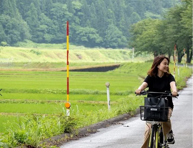 田園風景を堪能!里山街道レンタサイクル