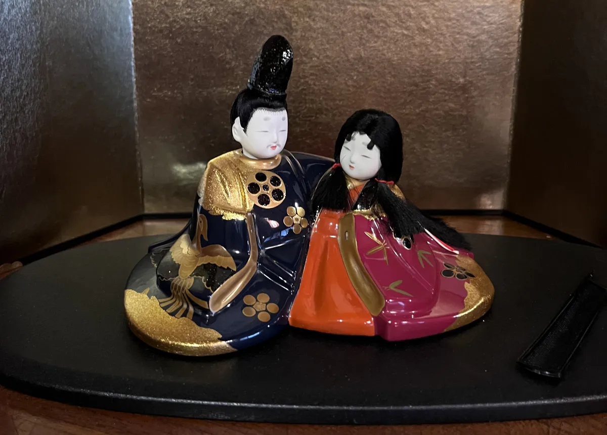 輪島塗のおひなさま