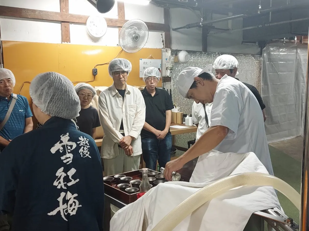 長谷川酒造酒蔵見学