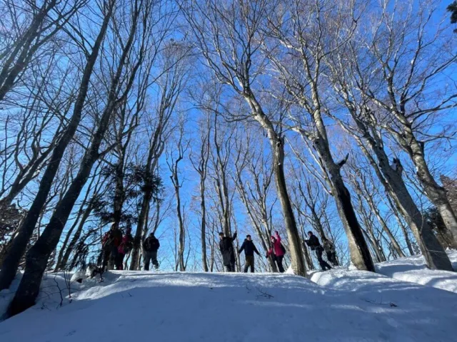 棚田かんじきウォーク＆雪上ティータイム