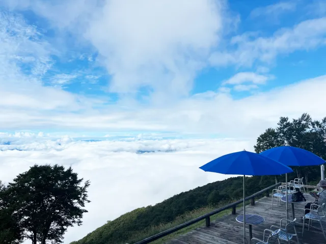 雲海鑑賞ロープウェー／六日町八海山スキー場