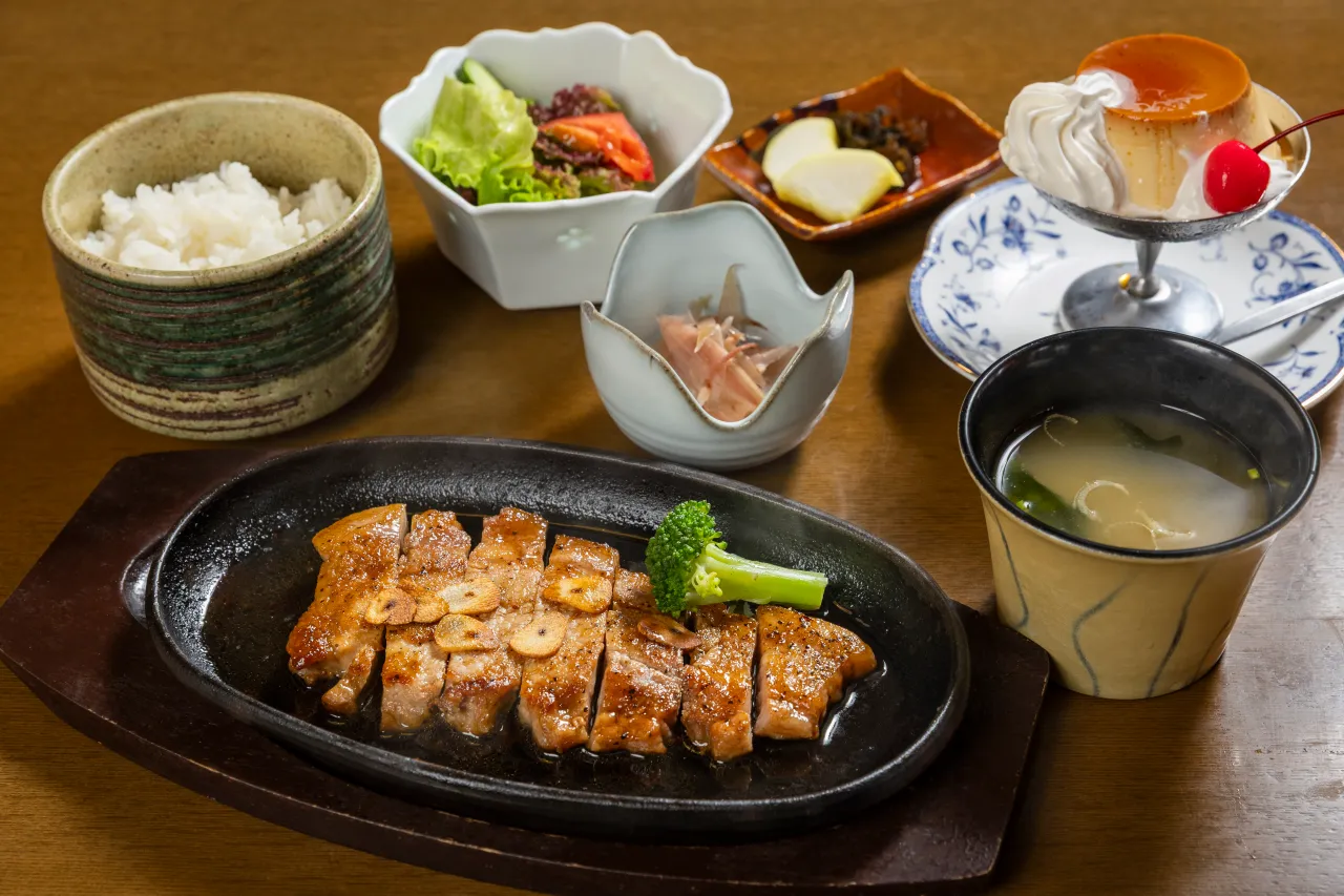 レストラン朱鷺「白めし定食」2,310円
