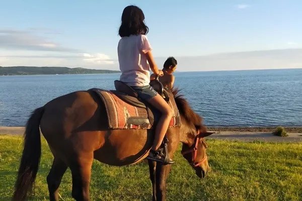 Beach Riding 海で乗馬体験！