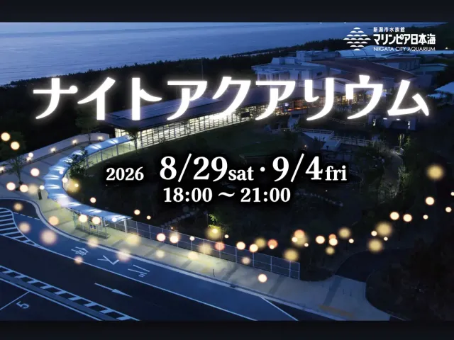 【マリンピア日本海】2026ナイトアクアリウム