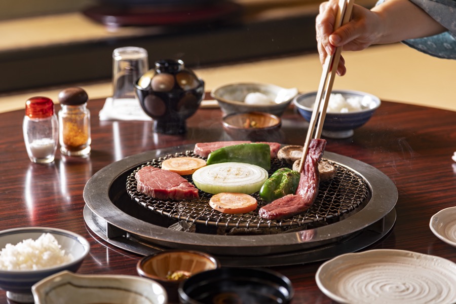 松阪牛のすき焼き