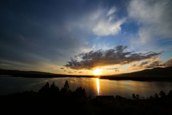 佐渡の夕陽