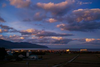 佐渡の夕暮れ