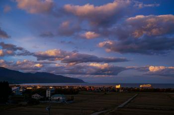 佐渡の夕暮れ