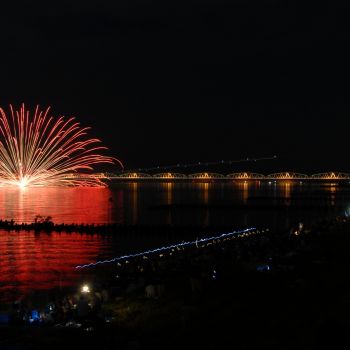 大河の夕べ