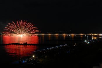 大河の夕べ