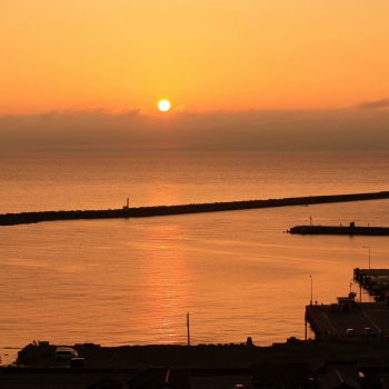 寺泊の夕日