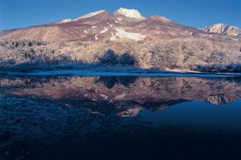 初冬のいもり池