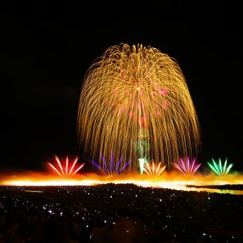 長岡まつり大花火大会2022　-三尺玉＆ナイアガラ-