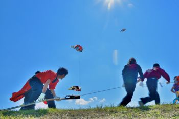 見附今町・長岡中之島大凧合戦