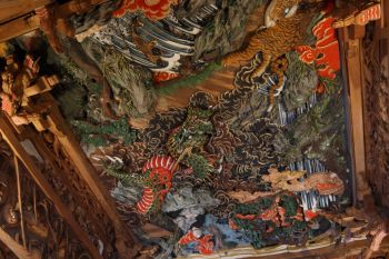 雲蝶（西福寺）道元禅師猛虎調伏