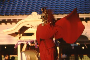 白山神社春季大祭舞楽