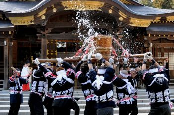 神湯奉納
