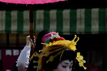 陽を受けて