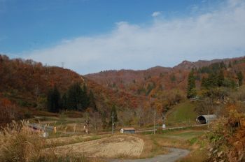 只見線の通る片田舎