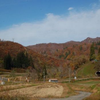 只見線の通る片田舎