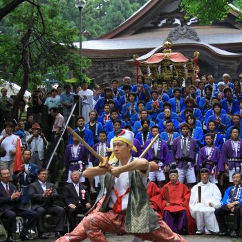 関山神社火祭り
