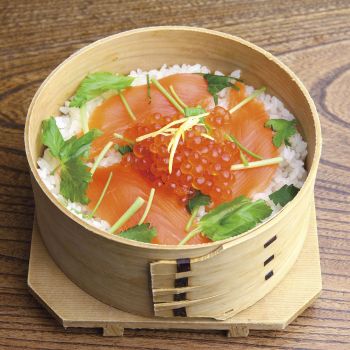 鮭親子わっぱ